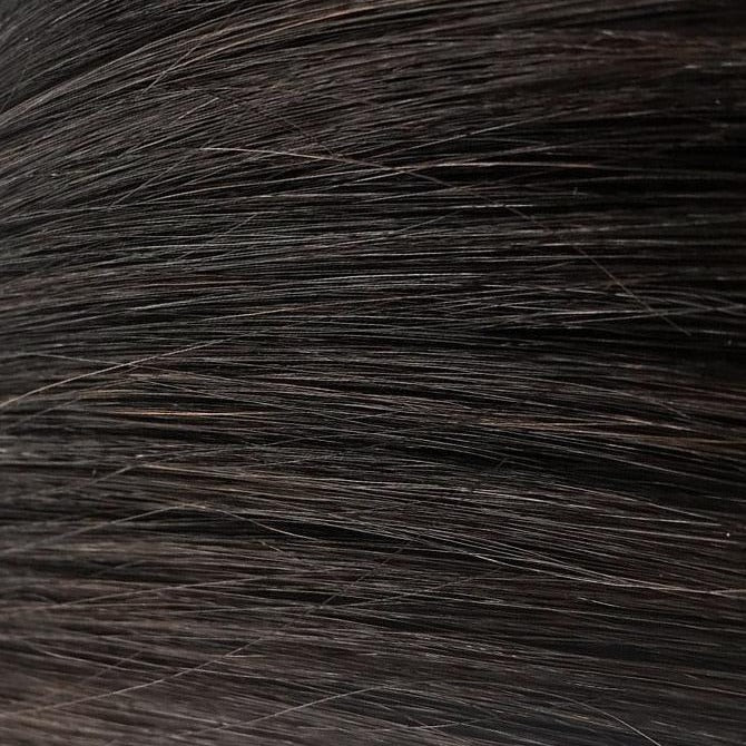 Darkest Black/Brown Itip Hair Extensions #1B
