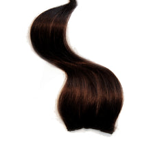 Cargar imagen en el visor de la galería, Black Brown Clip-In Hair Extensions #2
