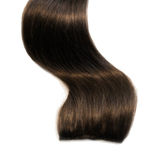 Charger l&#39;image dans la galerie, Dark Brown Hand Tied Weft Hair Extensions #4
