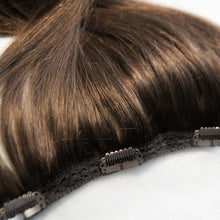 Cargar imagen en el visor de la galería, Dark Brown Clip-In Hair Extensions #4
