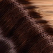 Cargar imagen en el visor de la galería, Black/Brown to Blonde Ombre Hand Tied Weft Hair Extensions T2/10/24
